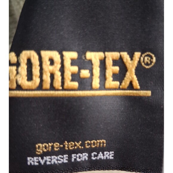 Cabela’s Gore-Tex Mens Size L Black Parka Jacket Waterproof Fleece Lined Size L - Picture 3 of 16